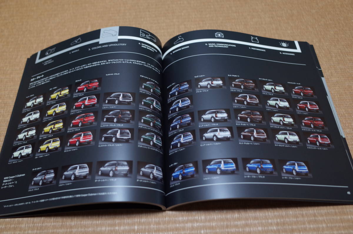 [ редкостный ценный очень редкий ]BMW Mini MINI Cooper Clubman CLUBMAN толщина . версия основной каталог 2009 год 4 месяц версия 91 страница новый товар 