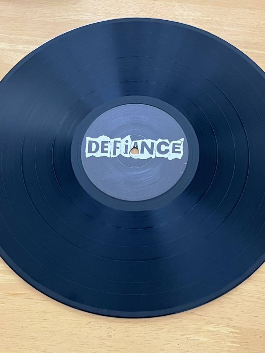 Germany盤 1st Gatefold Sleeve LP【Defiance - No Future No Hope】90' hardcorepunk Streetpunk Punk Oi!Punk melodious ロンナイ DJ LP_画像6