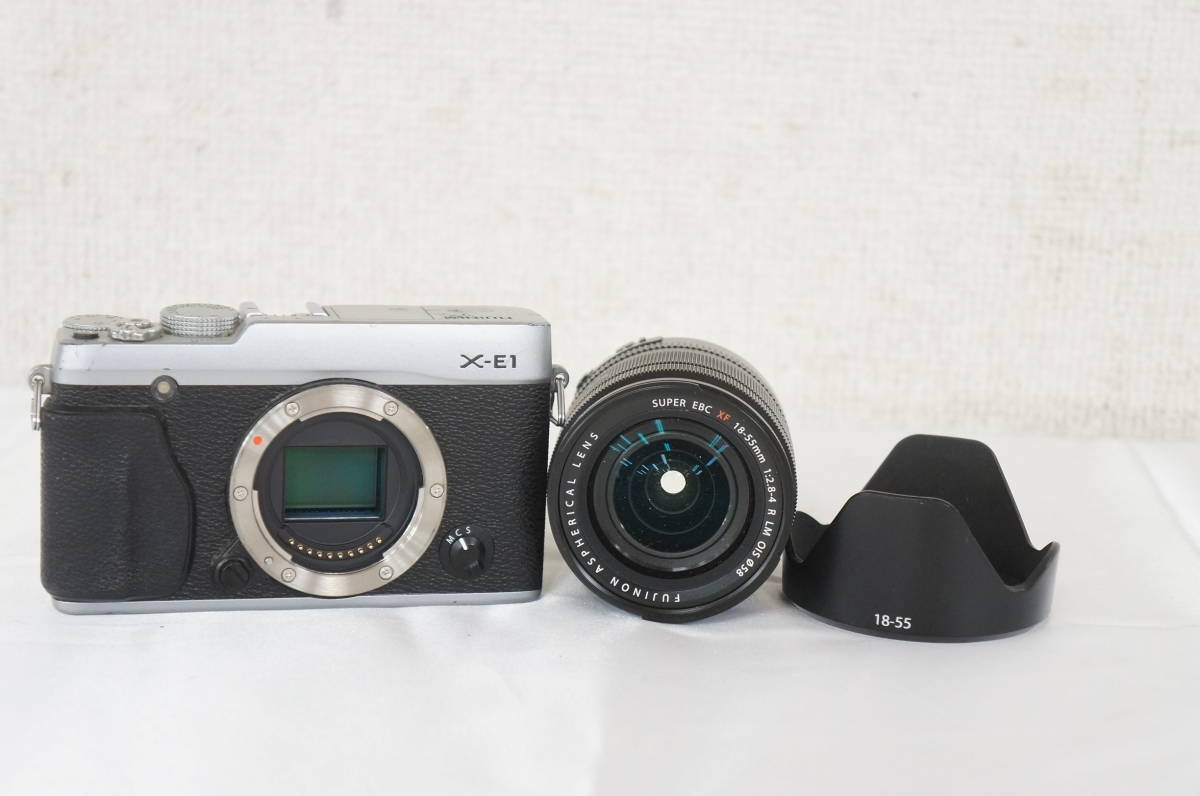 ⑨ FUJIFILM 富士フィルム X-E1 ミラーレス一眼 デジタルカメラ SUPER