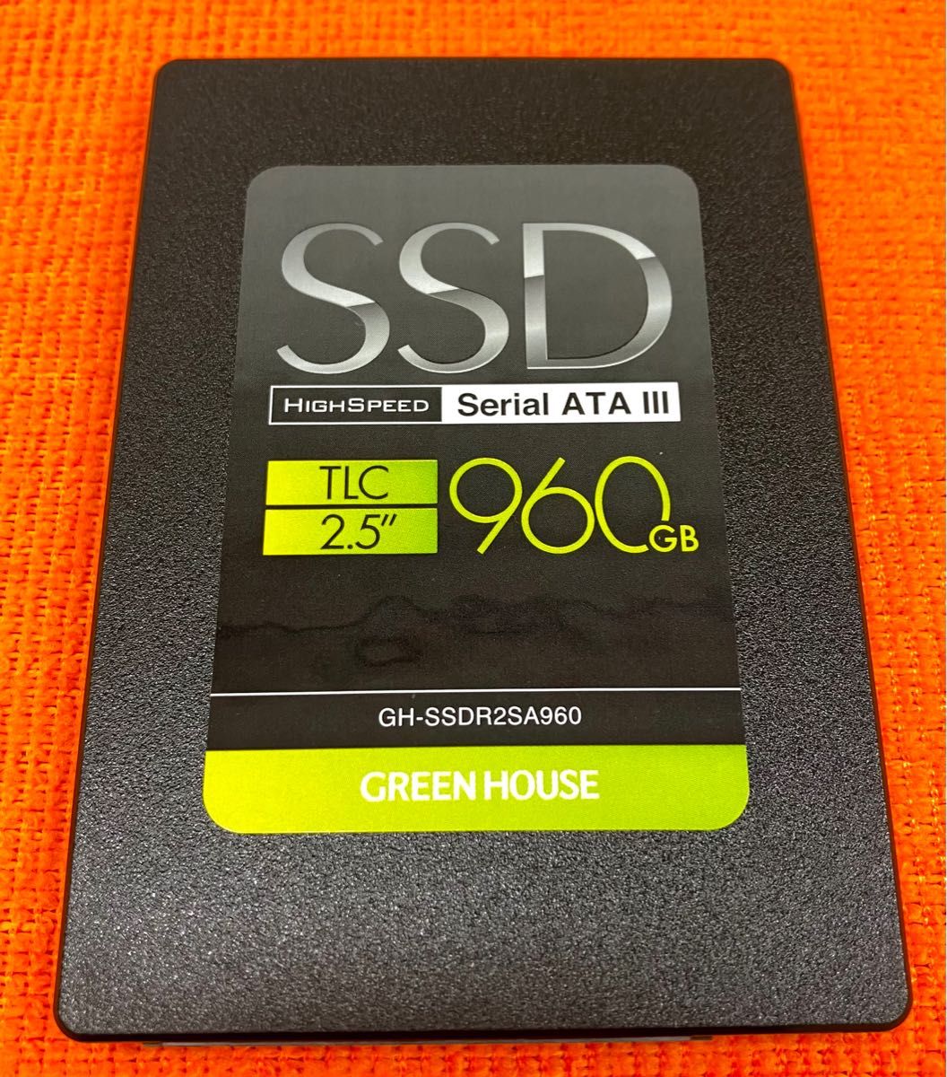 GREEN HOUSE SATA SSD 960GB 2 5インチ SSD 1TB｜PayPayフリマ