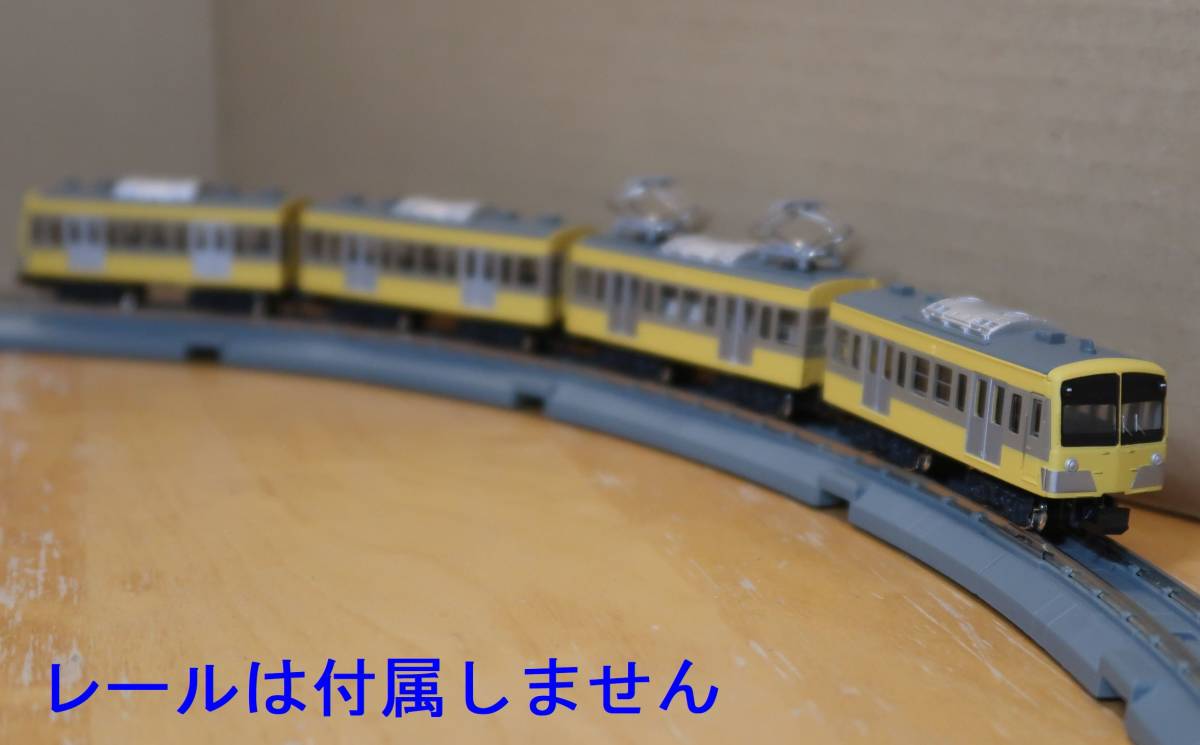 Bトレインショーティー 西武鉄道 新101系? 4両 N化/パンタ改/動力車付_画像1