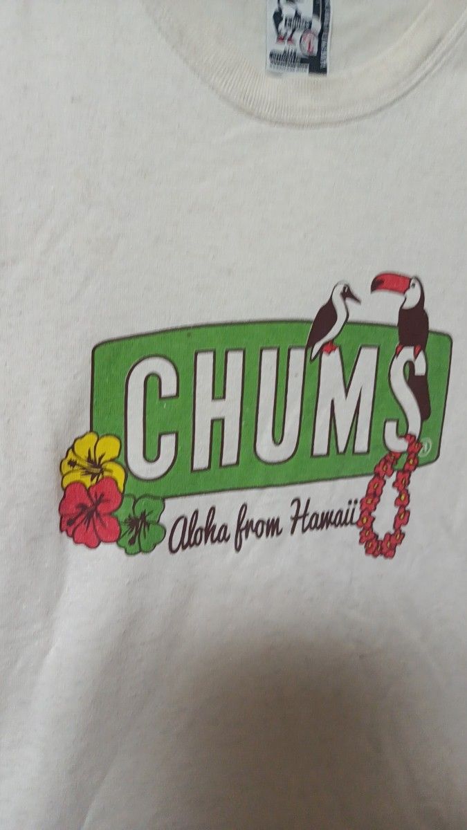 CHUMS Tシャツ レディースＬサイズ Hawaiiデザイン