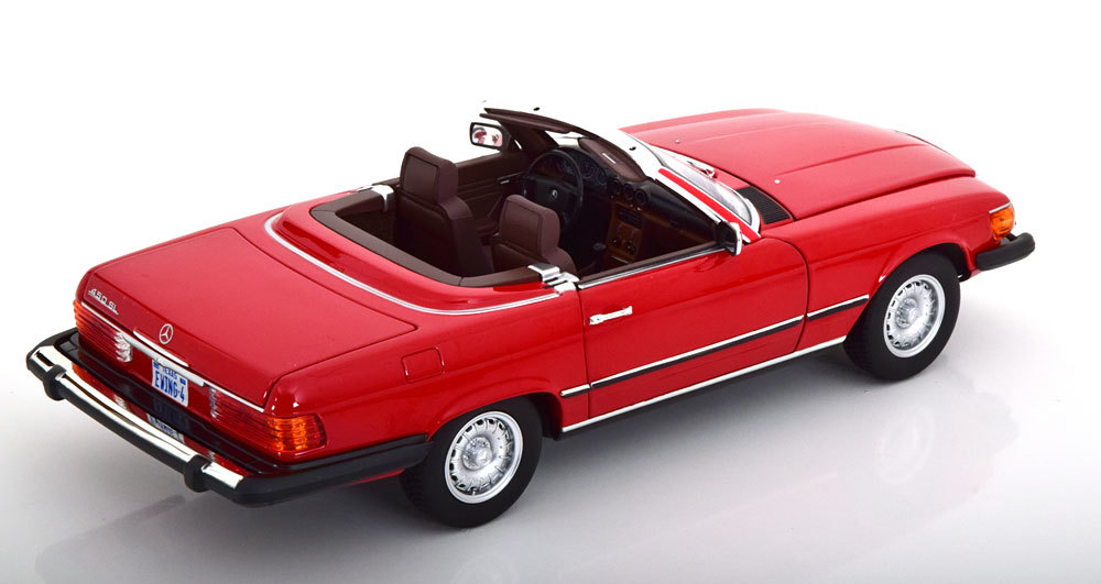 norev 1/18 Mercedes Benz 450SL R107 1979 Series Dallas　レッド　メルセデス　ベンツ　ノレブ_画像2