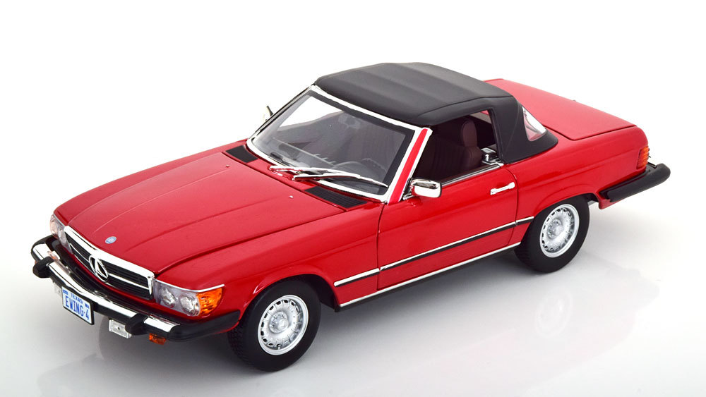 norev 1/18 Mercedes Benz 450SL R107 1979 Series Dallas　レッド　メルセデス　ベンツ　ノレブ_画像3