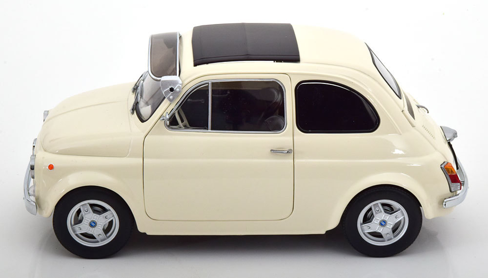 KK scale 1/12 Fiat 500F 1968　クリーム　ダイキャスト製　ビックスケール　フィアット_画像8