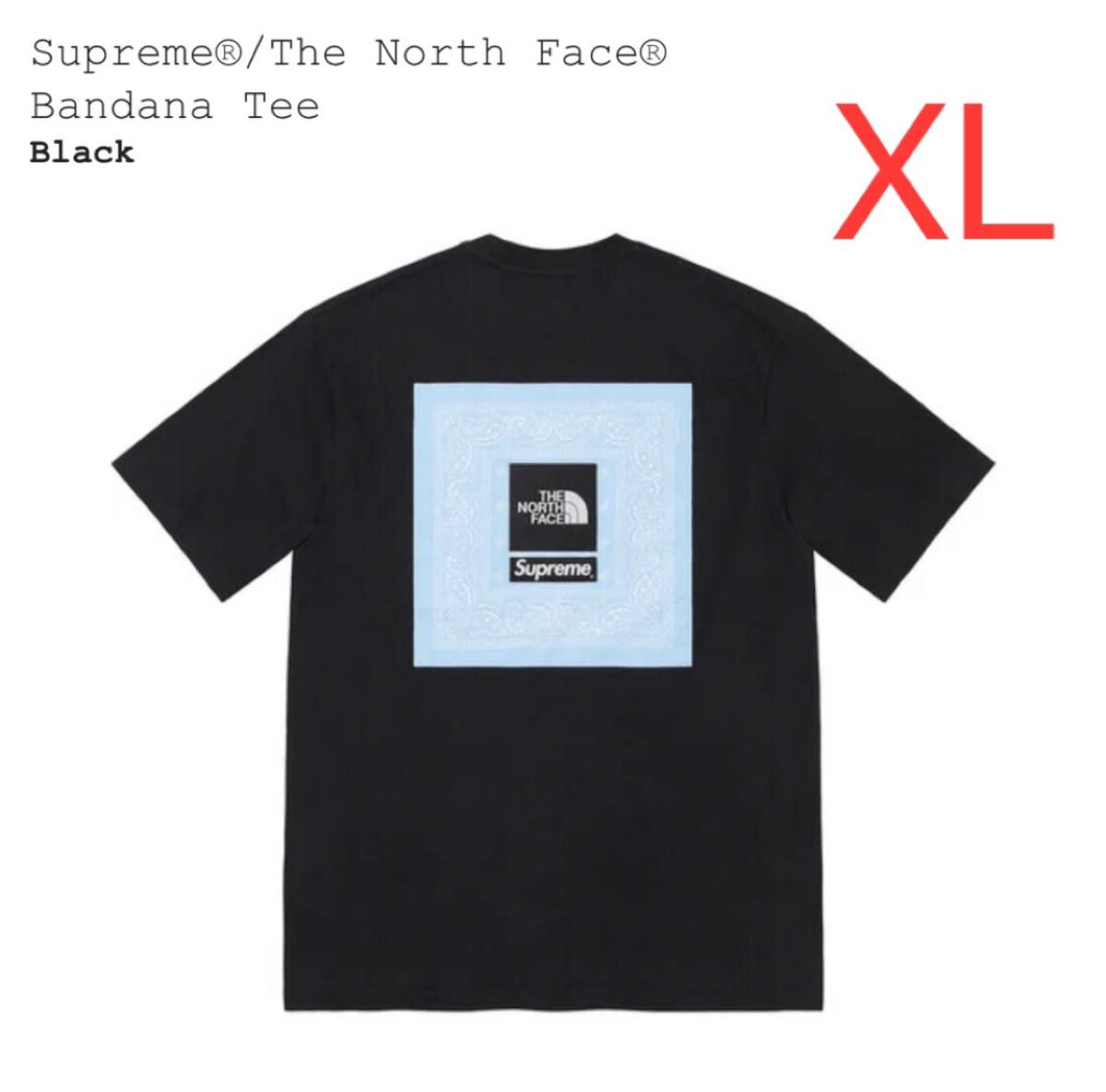 【黒XL】Supreme The North Face Bandana Tee Yahoo!フリマ（旧）