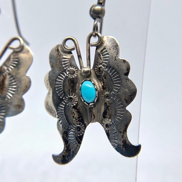 ピアス シルバー インディアンジュエリー シルバーアクセサリー 032