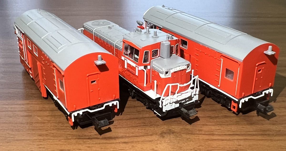 マイクロエース A7501/A7502 DD16 303 ディーゼル機関車/ラッセルヘッド 3両セット_画像3