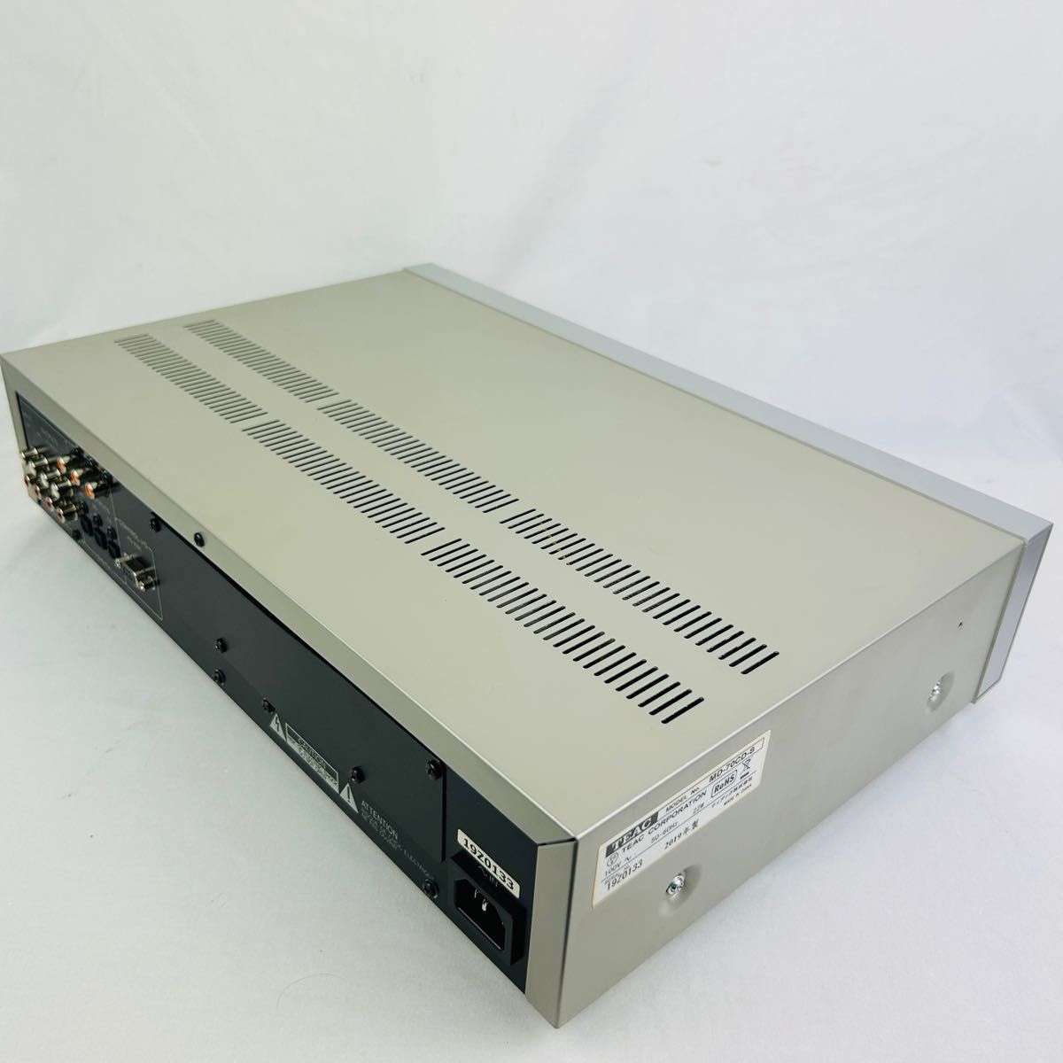 TEAC CDプレーヤー/MDレコーダー MD-70CD-S 2019年製|Yahoo TEAC CDプレーヤー/MDレコーダー MD-70CD-S 2019年製|Yahoo