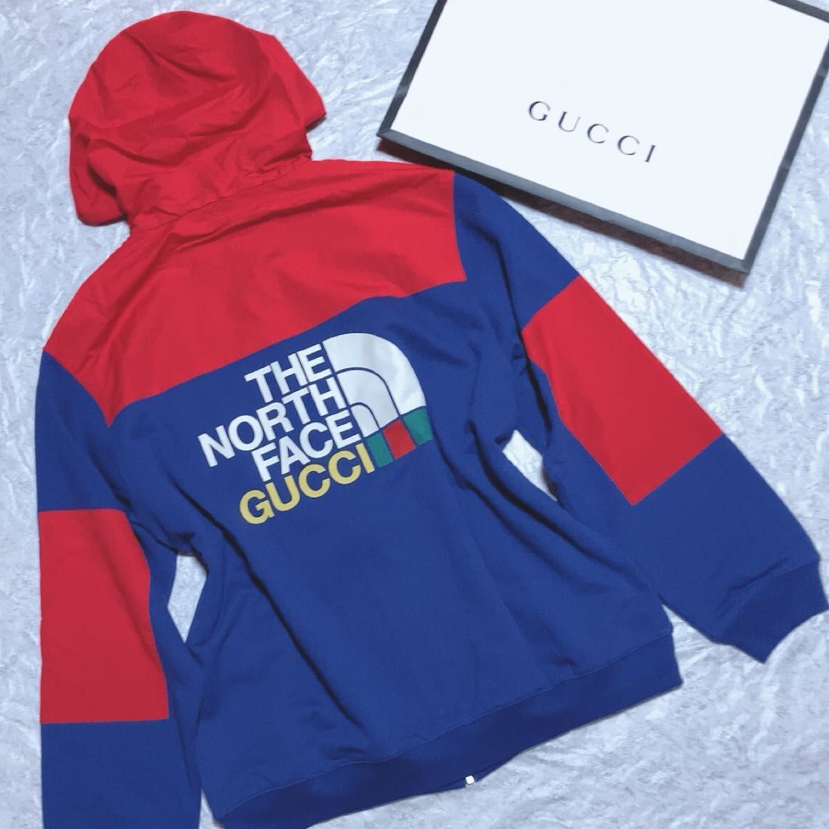 新品タグ付 匿名配送 店舗購入 GUCCI &The North Faceコラボ グッチ ザ