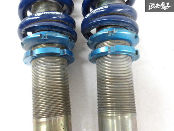 OHLINS オーリンズ S14 S15 シルビア リア ネジ式 車高調 減衰調整 ピロ式 サス ショック ハイパコ スプリング HKSアッパーマウント 2本_画像4