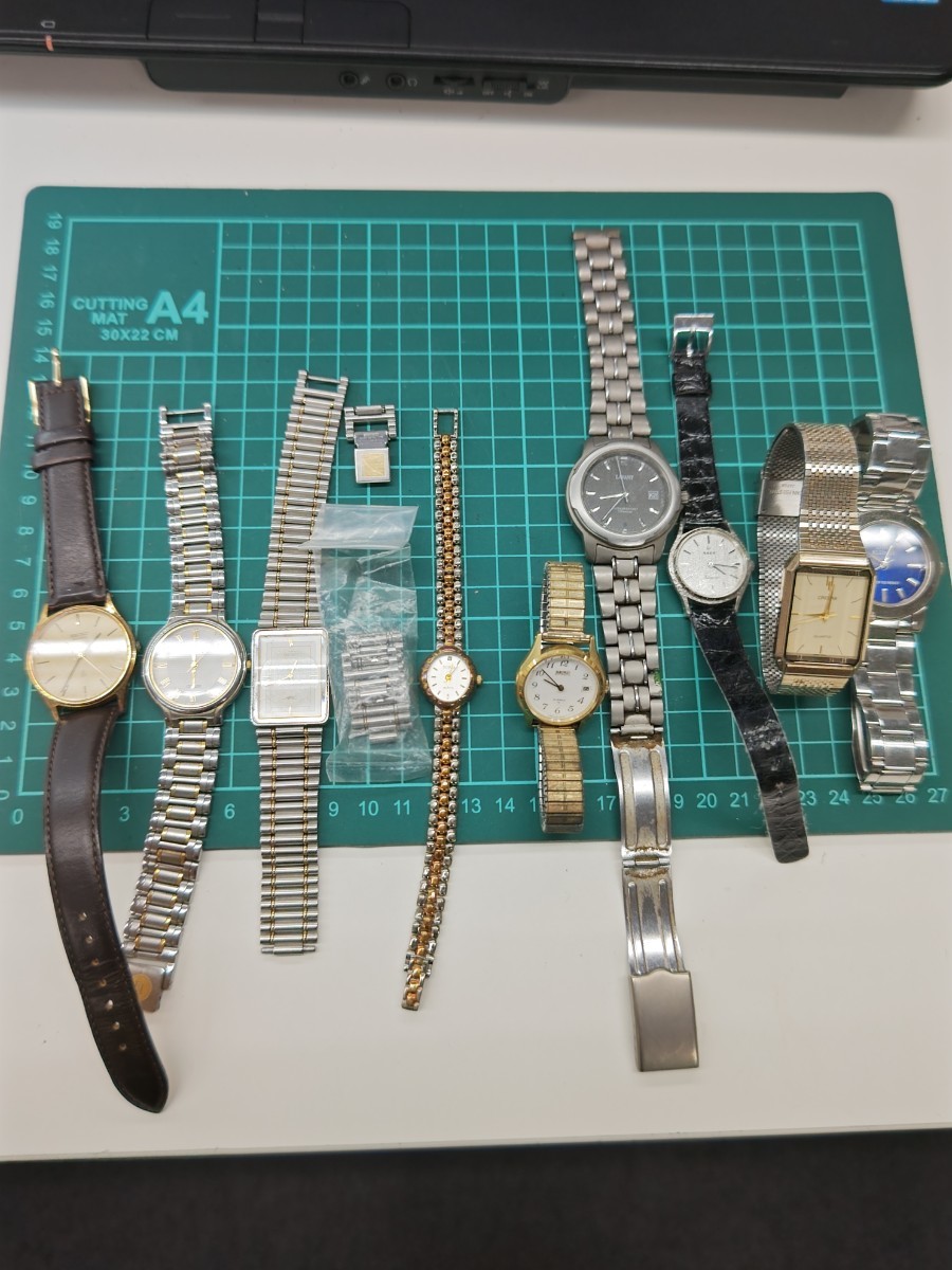 腕時計 まとめて9本 RADO ラドー ag925 elegance セイコー 2621-0150