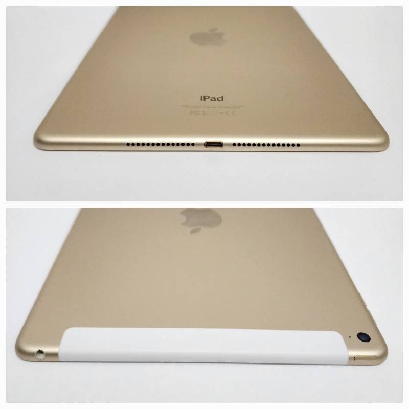 Apple iPad Air 2 Wi-Fi+Cellular au〇判定64GB MH172J/A ゴールド本体