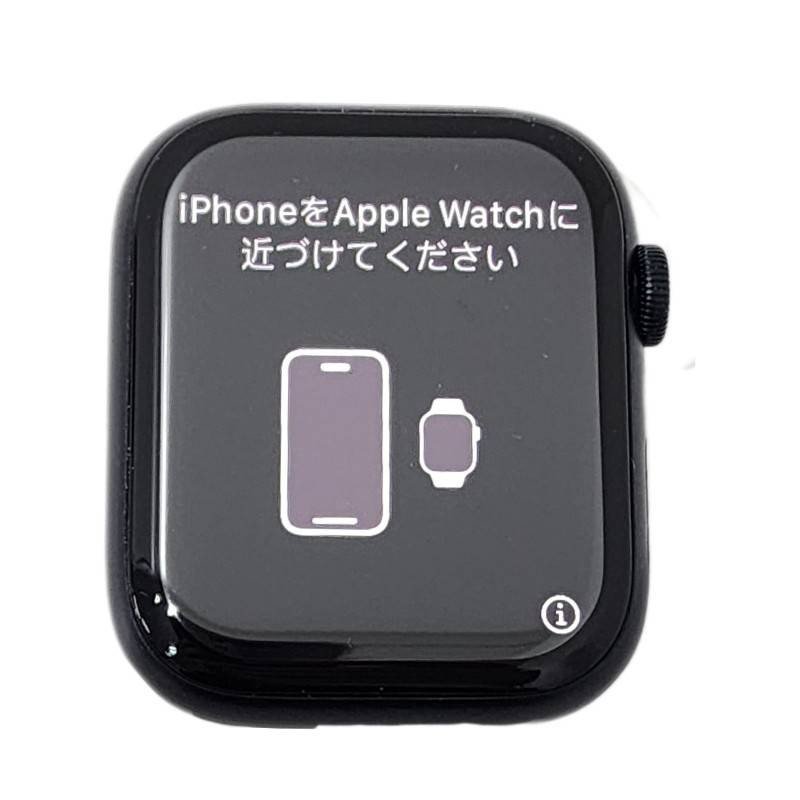 Apple Watch Series 8 GPS+Cellularモデル 45mm MNK43J/A A2775 ミッドナイトスポーツバンド スマートウォッチ 【美品】 U2307K274