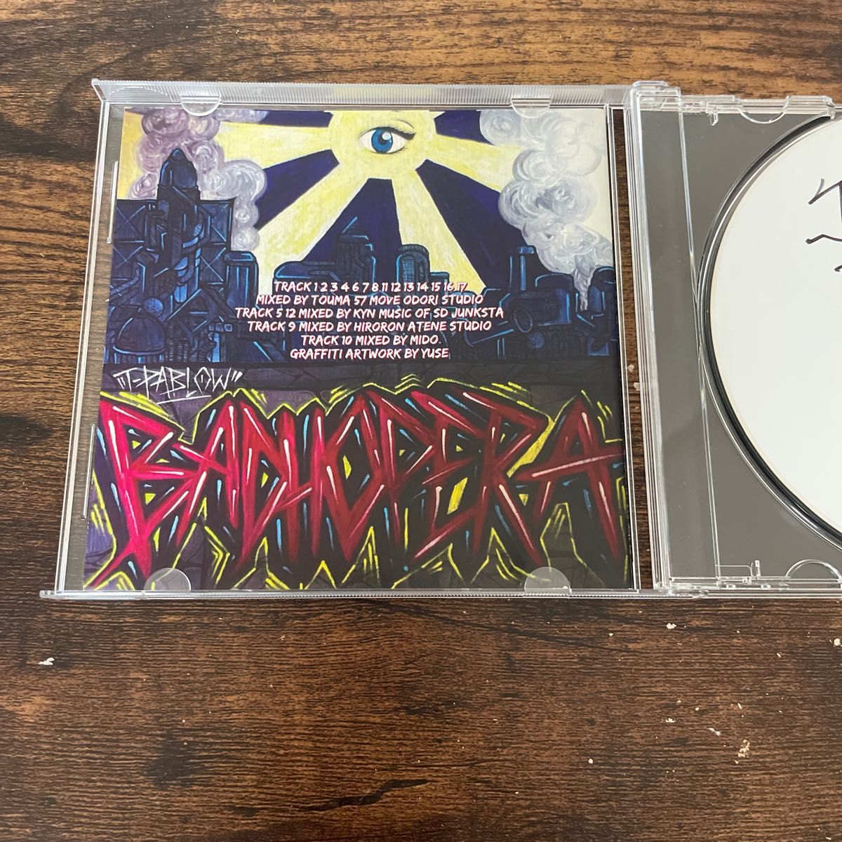 T-pablow所属BAD HOP ERA廃盤1st CD