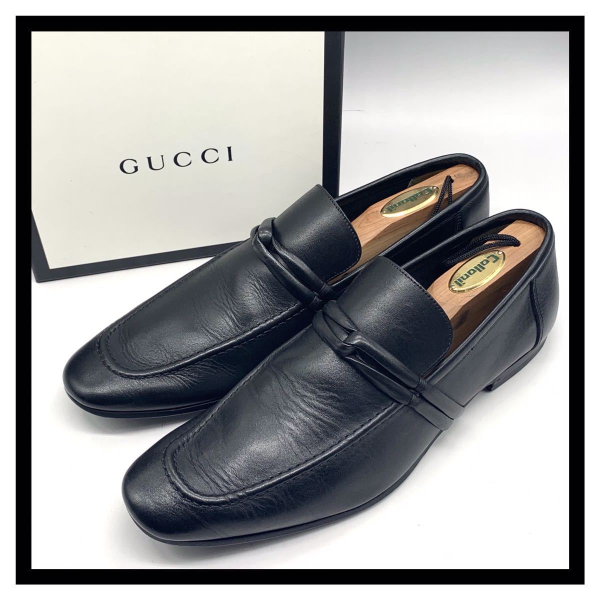 GUCCI グッチ 革靴 ホースビットローファー 27.5cm 42.5E-