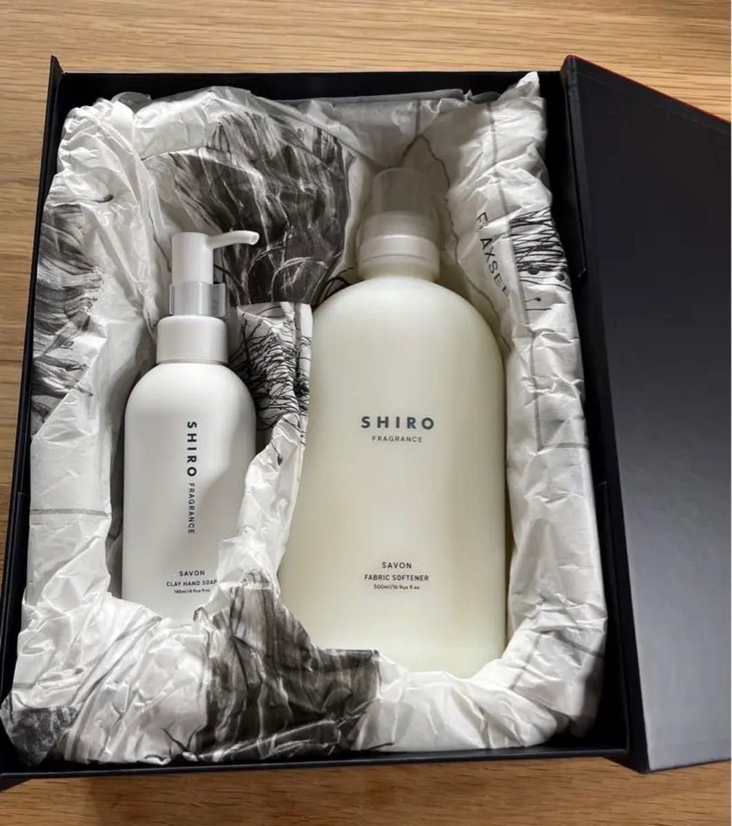 SHIRO ファブリソフナー&クレイハンドソープ キンモクセイ 新品未使用