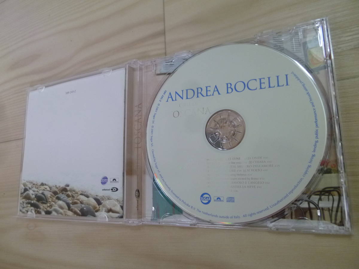 CD / アンドレア ボチェッリ・ANDREA　BOCELLI / CIELI DI TOSCANA _画像3