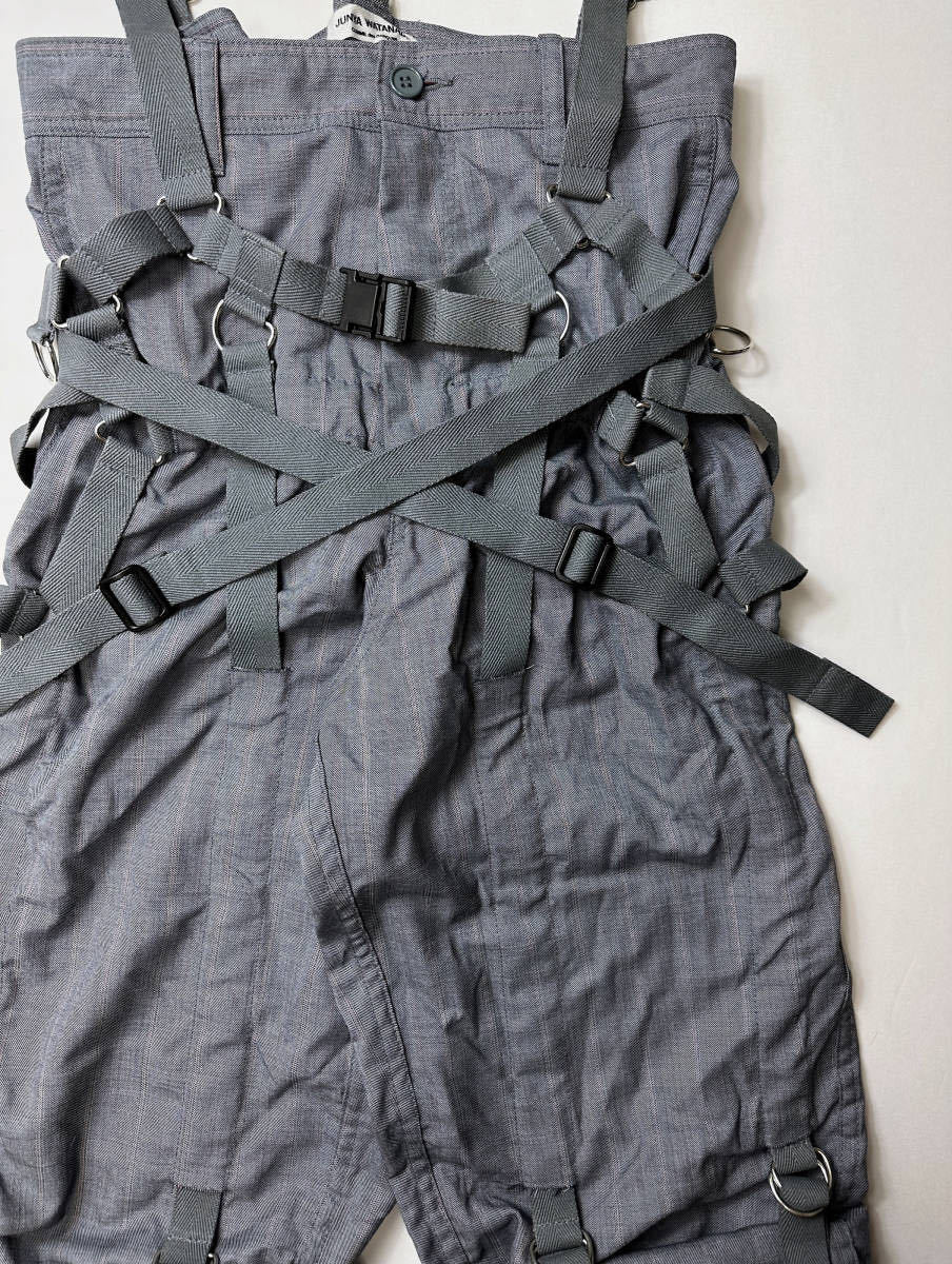 パラシュート ボンテージ ストラップ サロペット JUNYA WATANABE コムデギャルソン ジュンヤ03SS 2003SS Bondage Strap Parachute Overalls_画像、説明文の転載・加工、編集利用禁止。