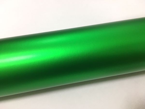 カーラッピングシート マットメタリック グリーン 緑色 縦x横 A4(21cmx30cm) SHJ06 アイス系 外装 内装 耐熱 耐水 DIY_画像4