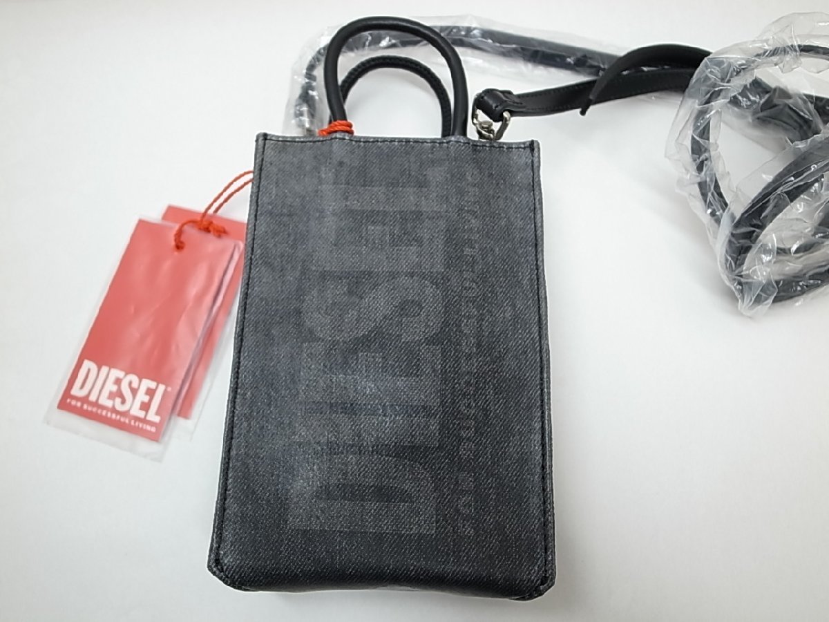 素敵な 新品☆【DIESEL】ディーゼル ２way ブラック ミニ ショルダー