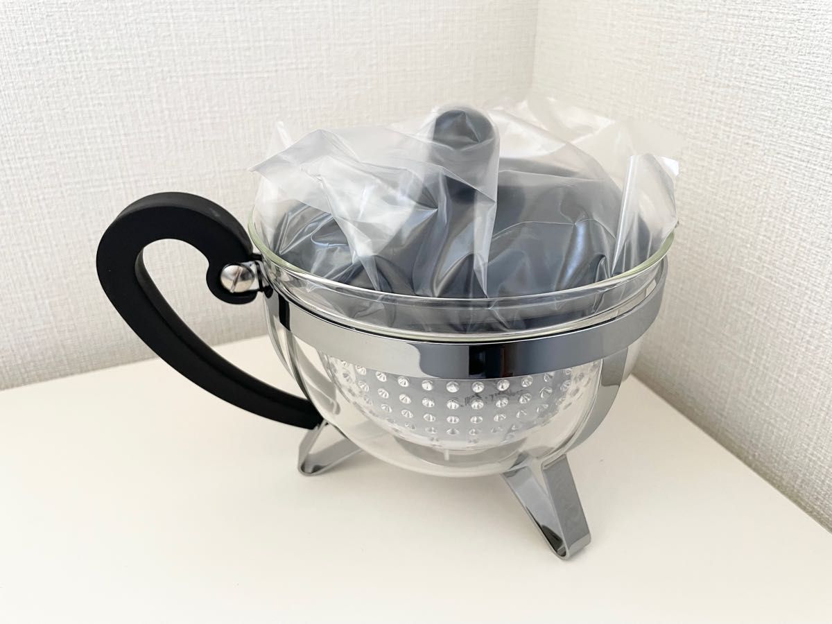 【新品】ボダム ティーポット シャンボール Bodum Teapot Chambord 1.0L ブラック