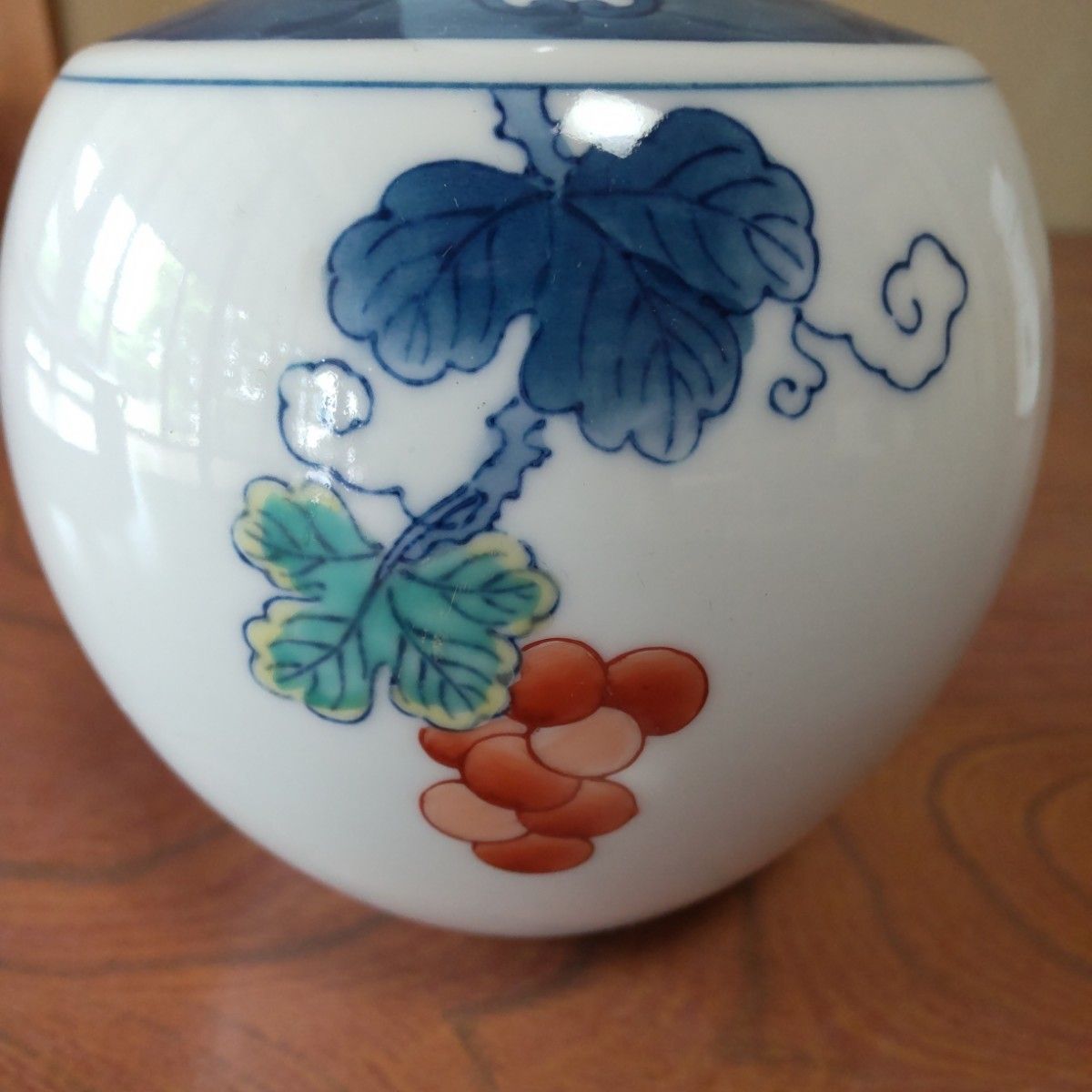 色鍋島　魯山窯　花瓶