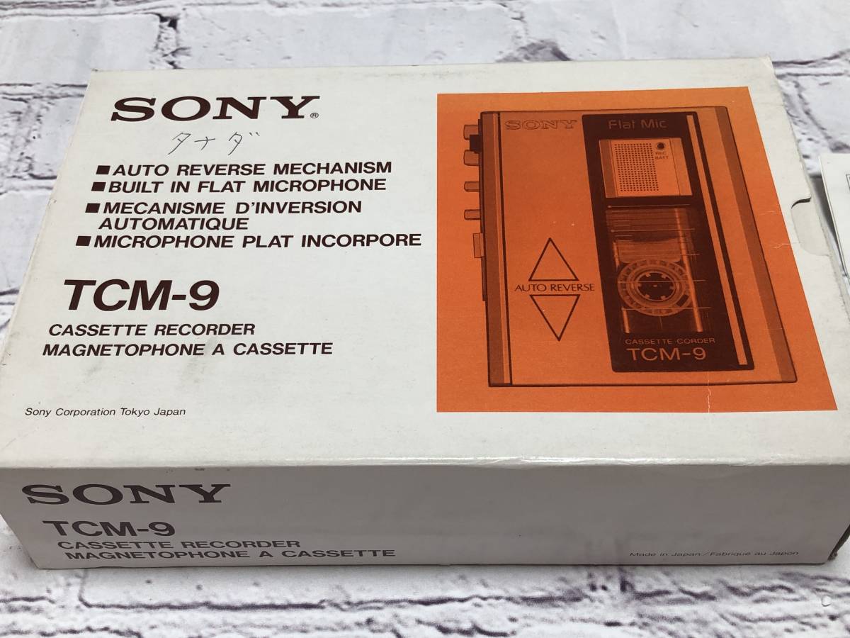 11周年記念イベントが SONY カセットコーダー TC-1000 テープコーダー