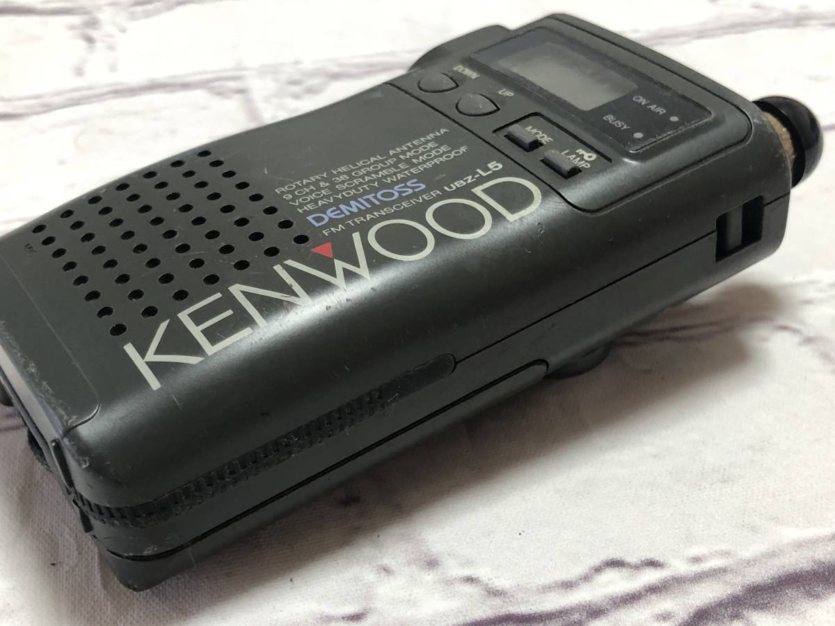KENWOOD Kenwood UBZ-L5 приемопередатчик te Mythos серии особый маленький электроэнергия рация маленький размер 4440