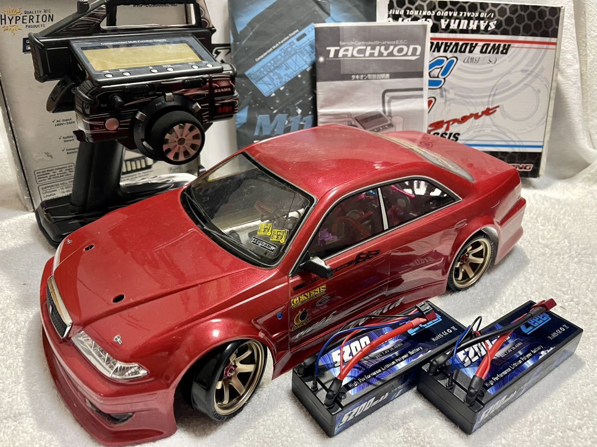 都内で Sakura 【中古】3RACING D4 仕様 バッテリー、メカ、ボディー