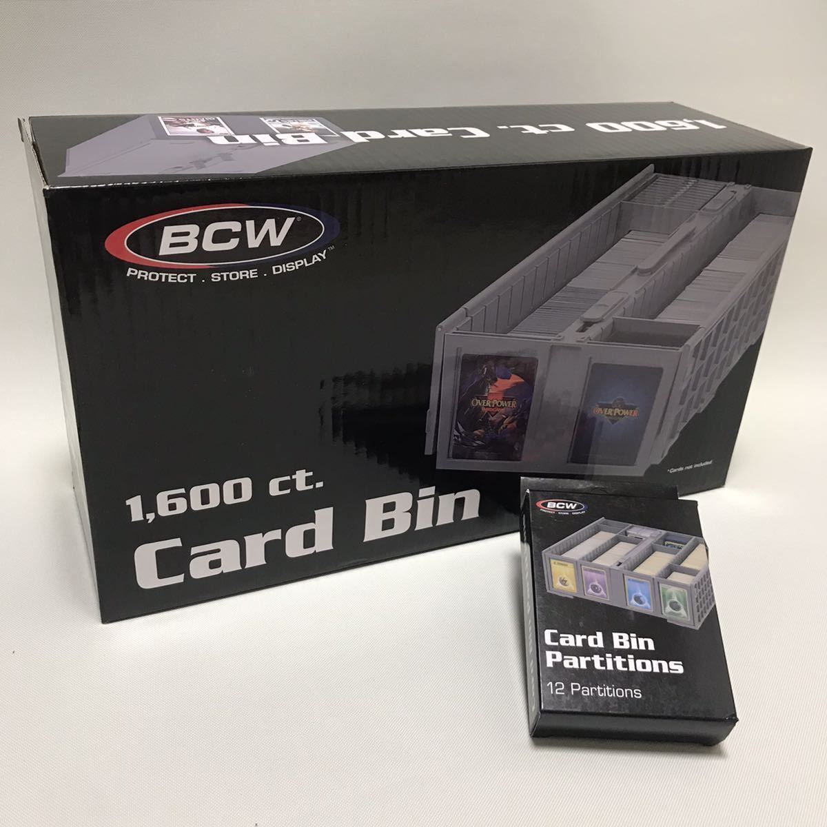 ストレージボックス・パーテーション [BCW　Collectible Card Bin 1600・partitions](BBM Topps Panini 遊戯王 ポケモン ワンピース)