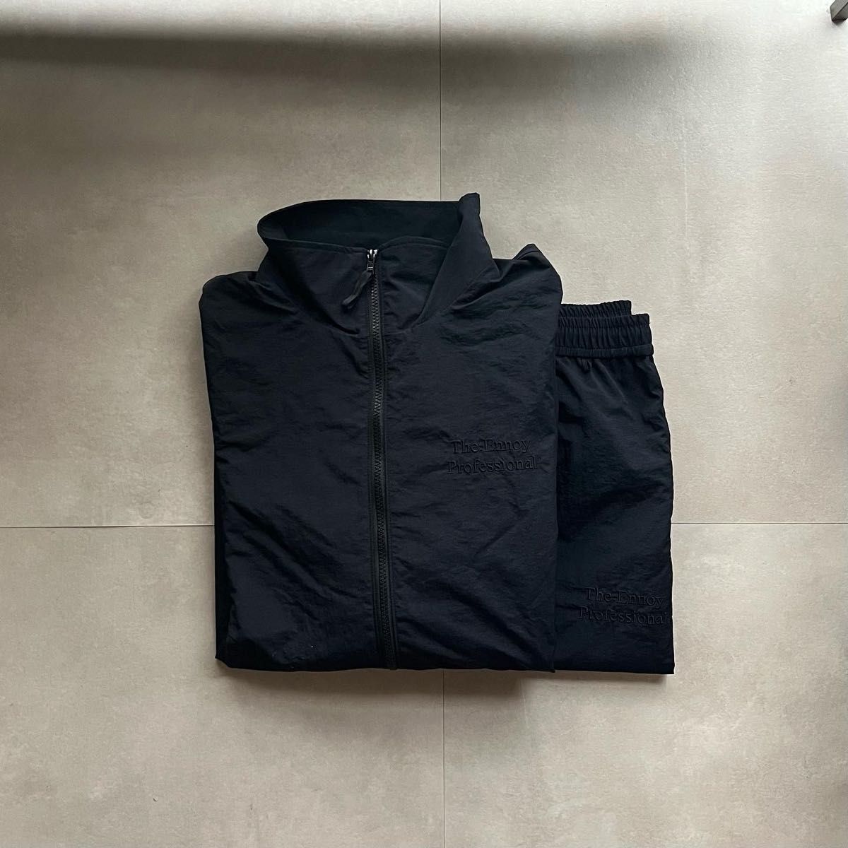 エンノイとスタイリスト私物 NYLON JACKET BLACK XXL-