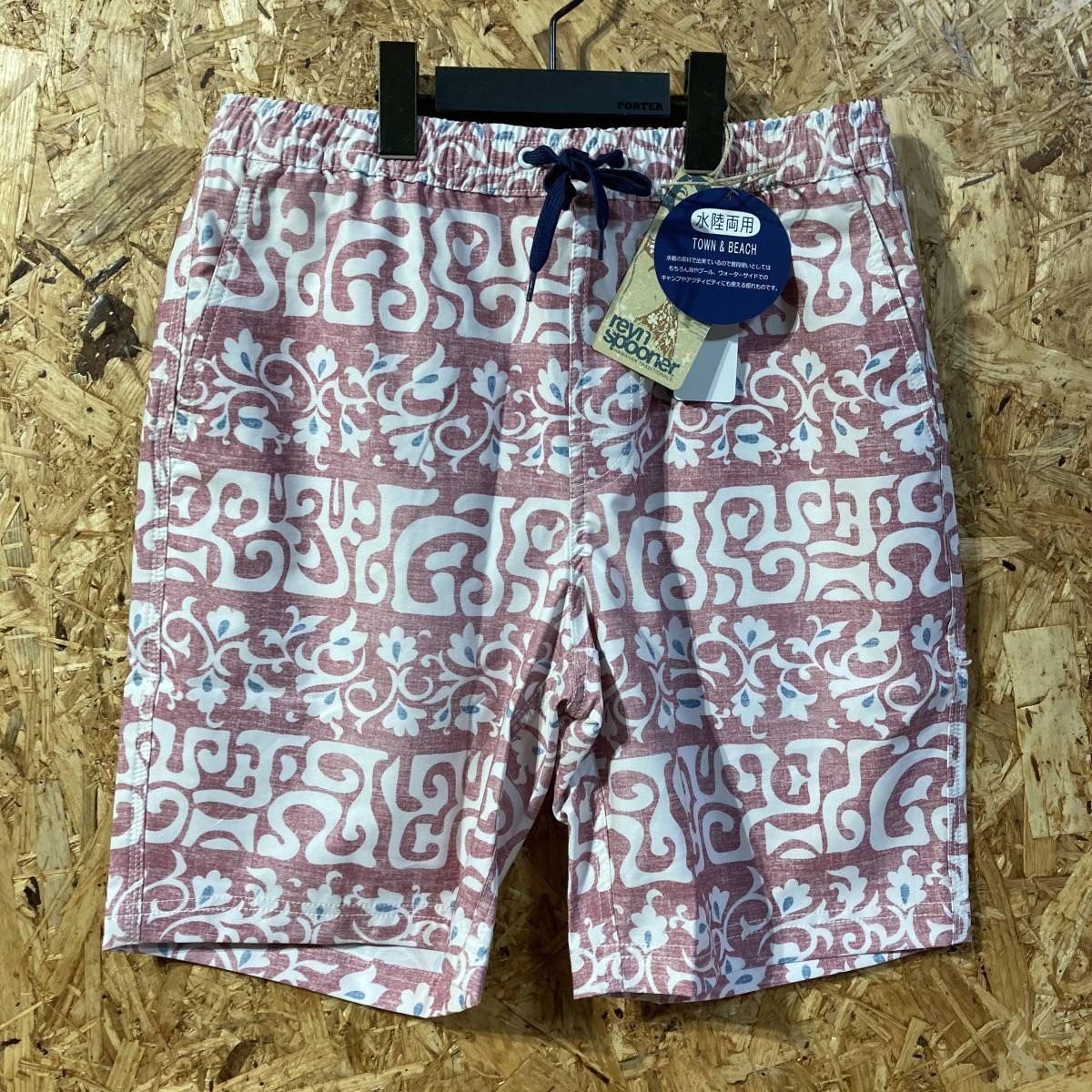 Рейн Спунер короткие брюки M L Rain Spooner Board Shorts Помощь оба купальника