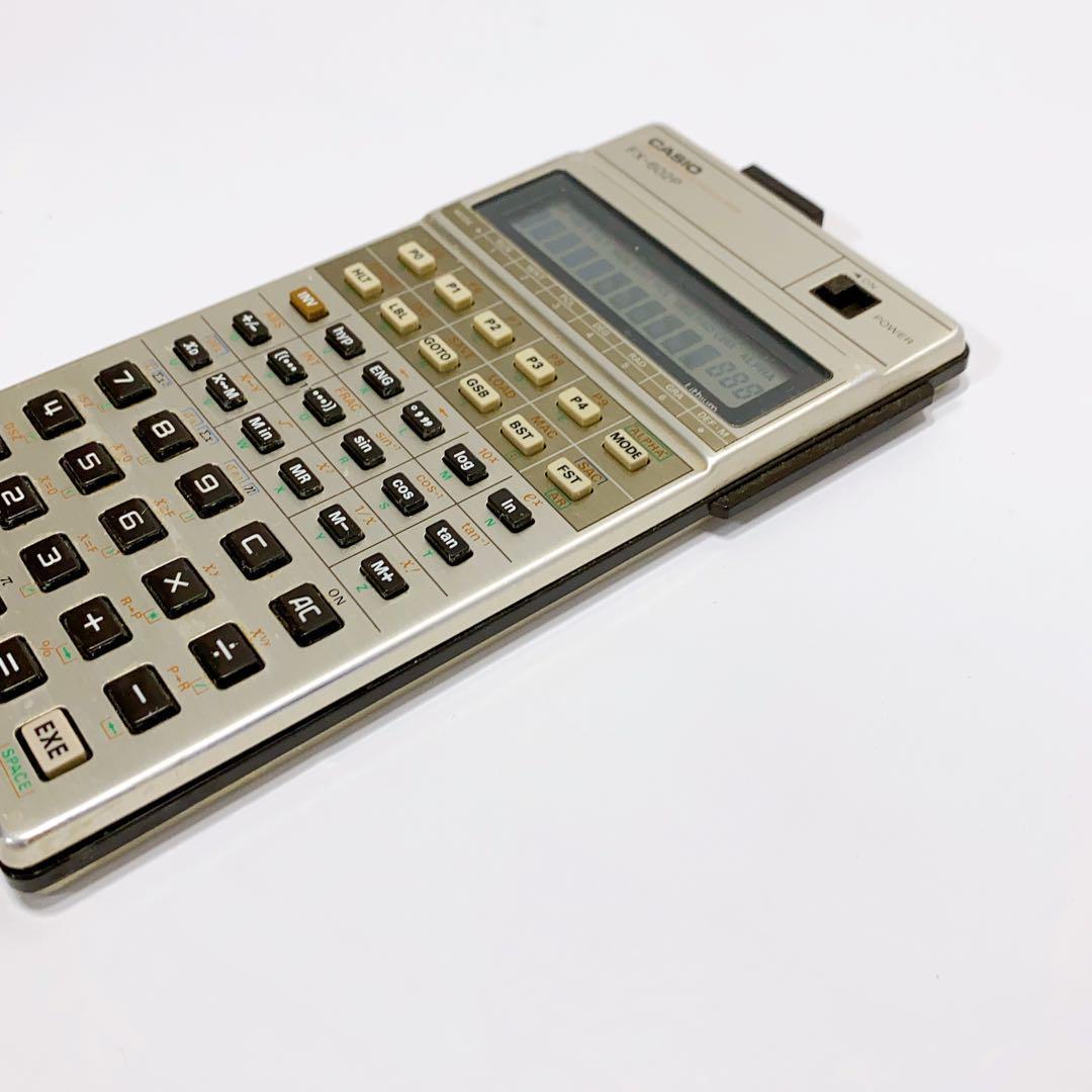 カシオ FX-602P プログラマブル 関数電卓 昭和レトロ 1980年代(カシオ