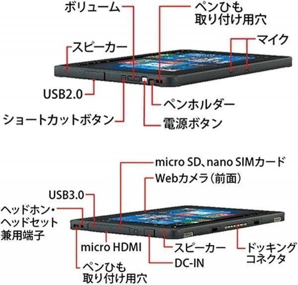 【  поддержка  идет в комплекте 】 Fujitsu  ARROWS Tab Q507/PB  память :4GB SSD:64GB Web камера   водонепроницаемый ...& Qtuo 2.4G  беспроводной  мышь  5DPI режим  комплект  