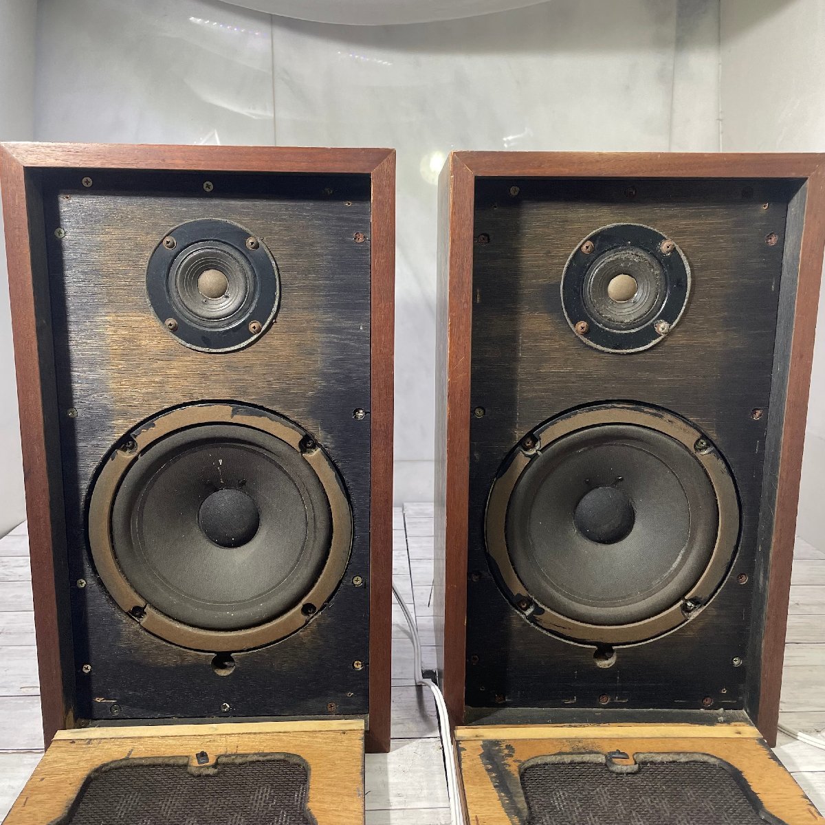 ∞OG∞ Pioneer 60'sスピーカーシステム CS-A55 中古品 動作OK ∞OG∞ Pioneer 60'sスピーカーシステム CS-A55 中古品 動作OK