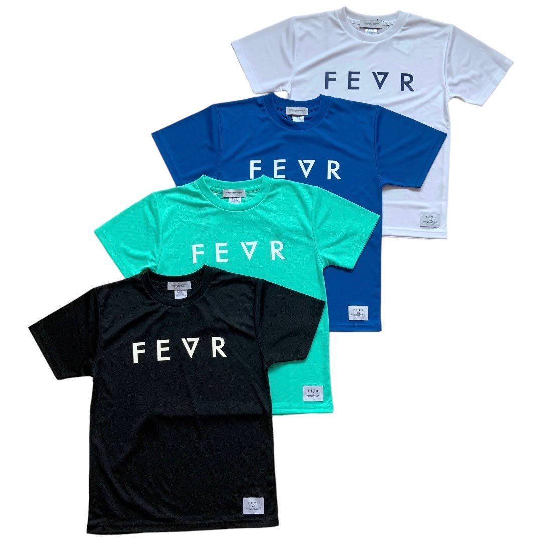 FEVR フォーエバー 送料込 FEVR FAMILY ドライ Tシャツ 白 160