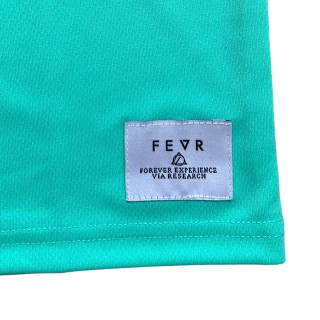 FEVR フォーエバー 送料込 FEVR FAMILY ドライ Tシャツ エメラルド160