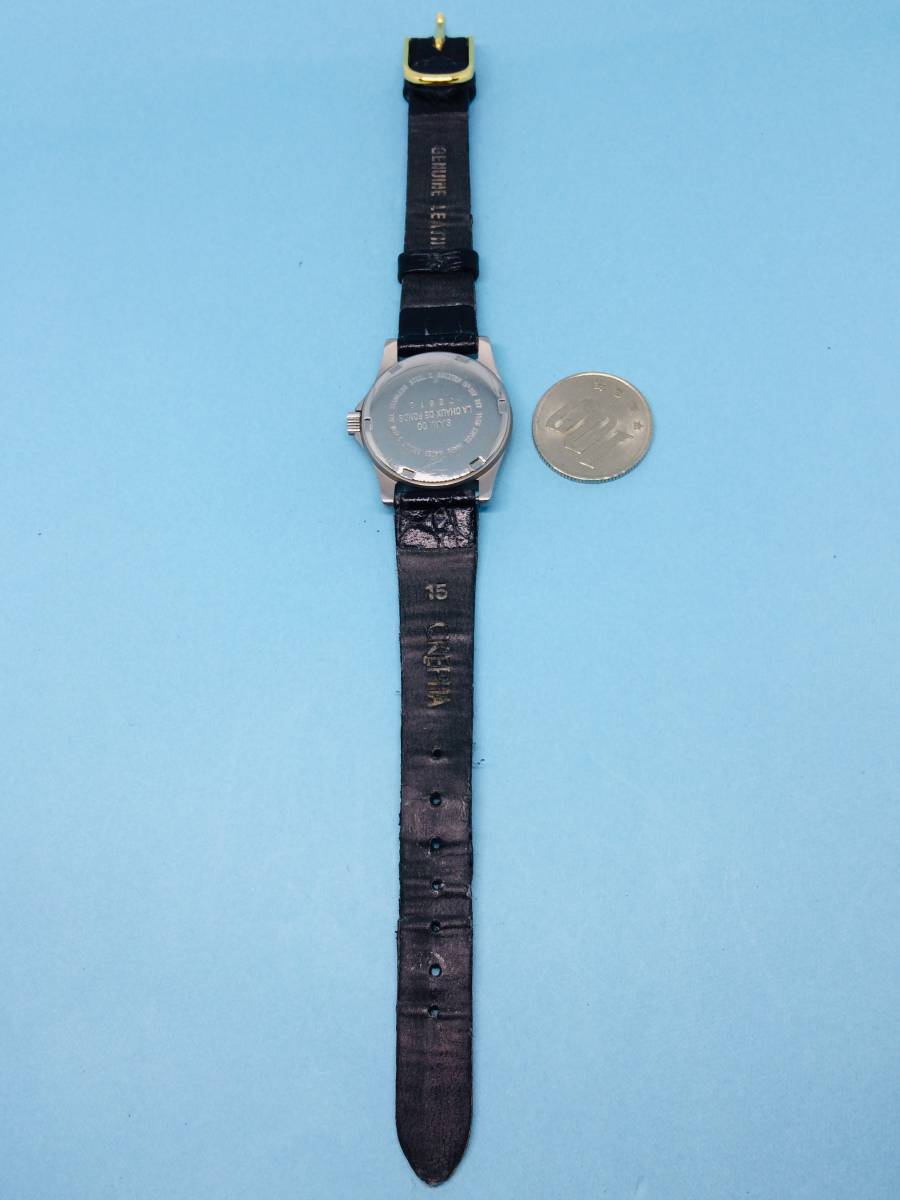 (W39)スイス(*'▽')SWISS・ARMY・スイス・アーミーディト（電池交換済み）S&Gレディス腕時計USED（送料全国一律185円）お洒落な時計です。_画像10