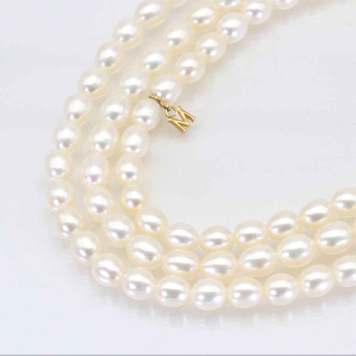 偉大な ロングネックレス 真珠  淡水パール ミキモト 美品
