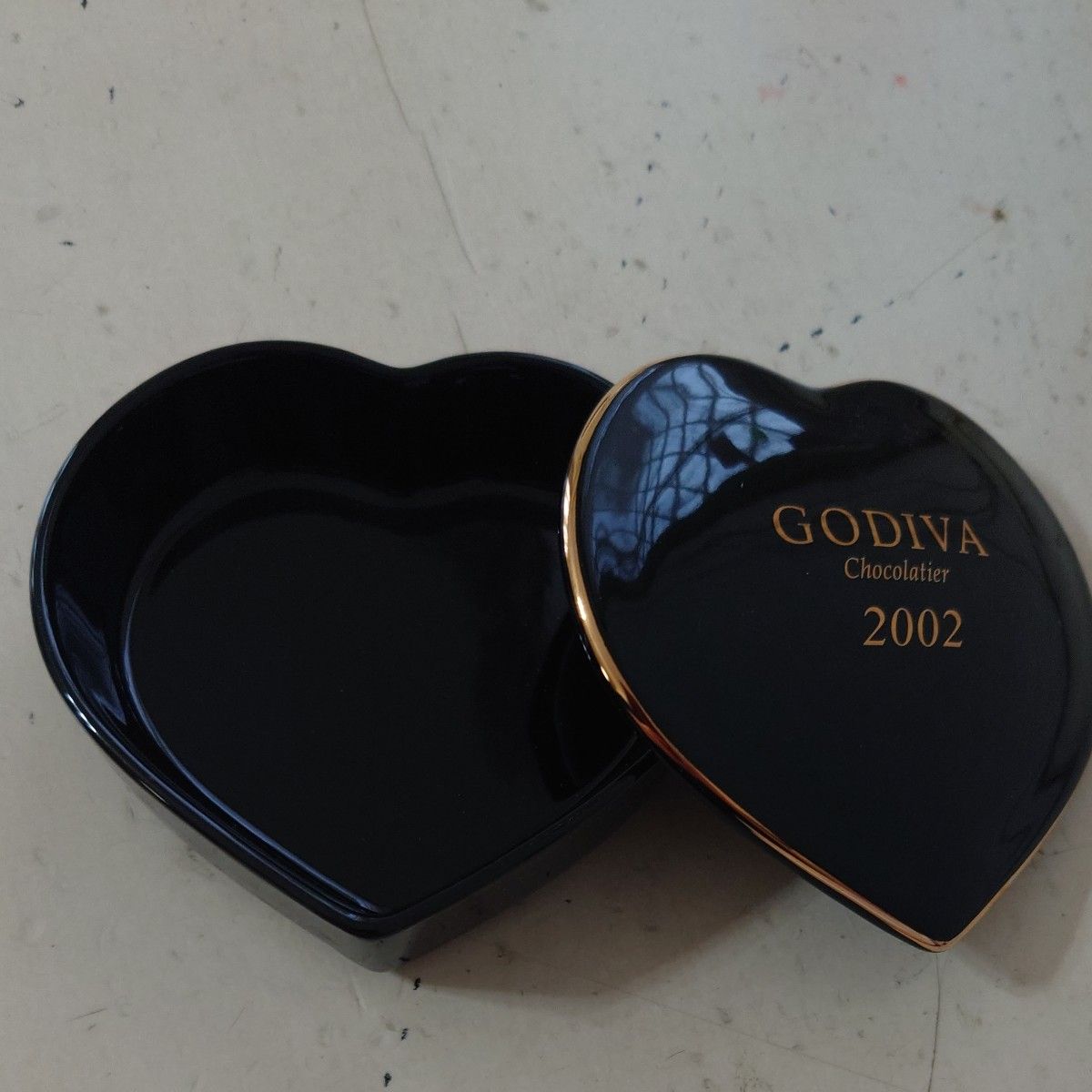 GODIVA 2002年 チョコレート陶器ケース