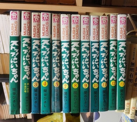 ストップ！にいちゃん 　1～13の内第６巻欠の１２冊　　　　　 関谷ひさし　　　　　　　虫コミックスのサムネイル