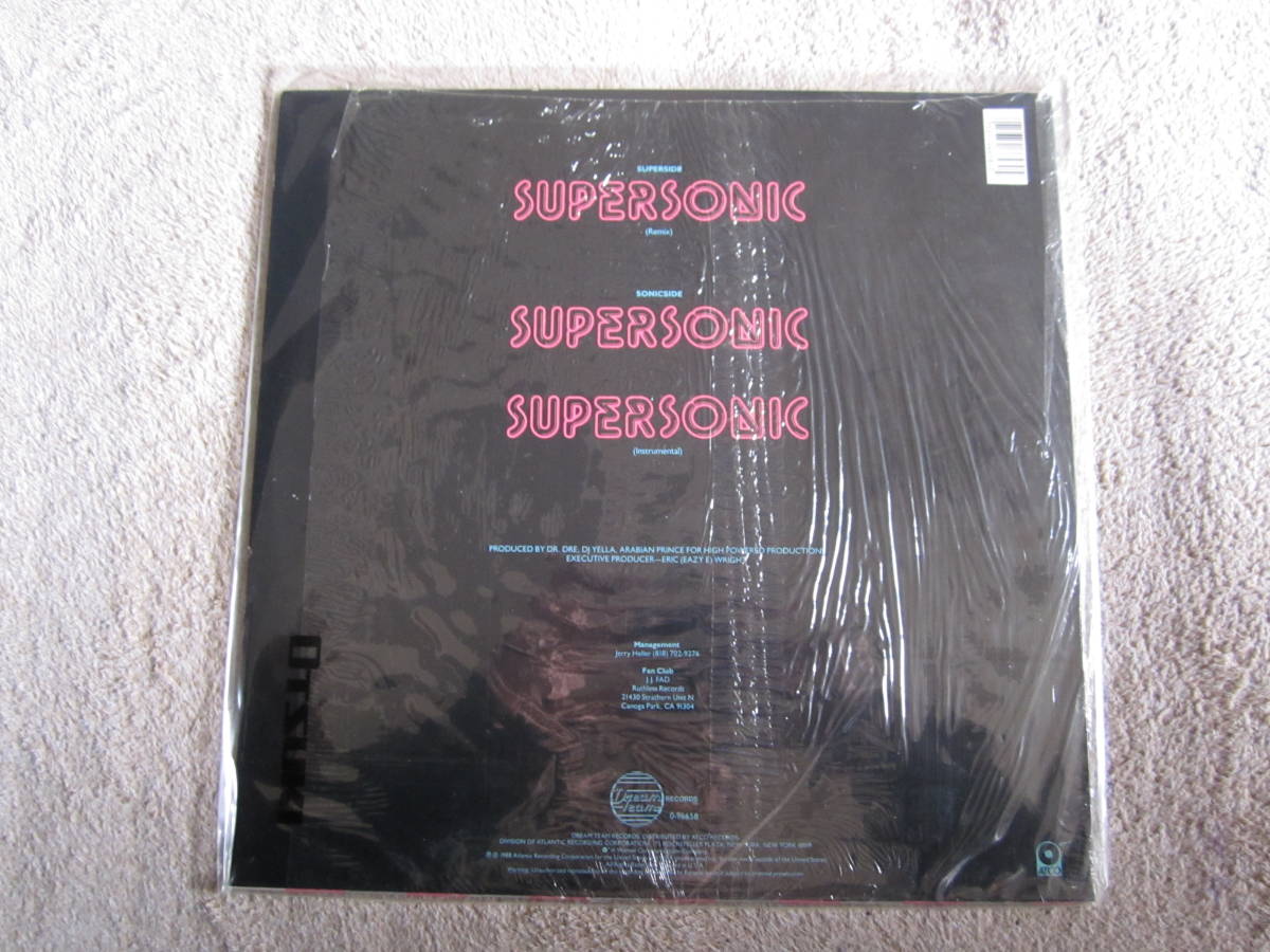 レコード　J.J. Fad　Supersonic_画像2