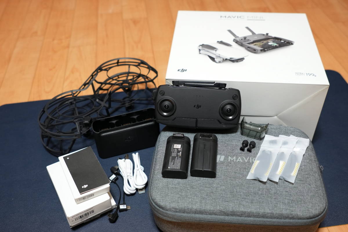 付属品】DJI MAVIC MINI Combo Set バッテリー２個充電器ケース