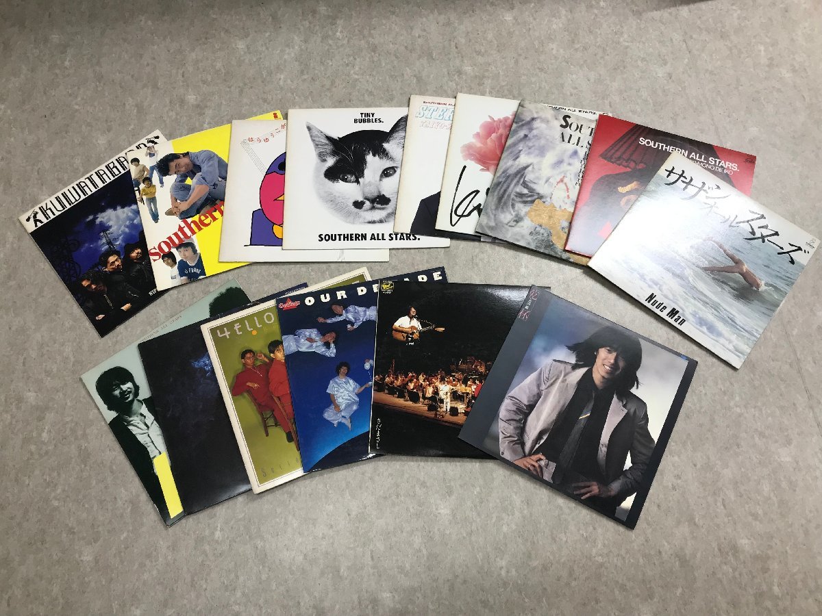 再生未確認LP レコード サザンオールスターズ 長渕剛 など まとめ