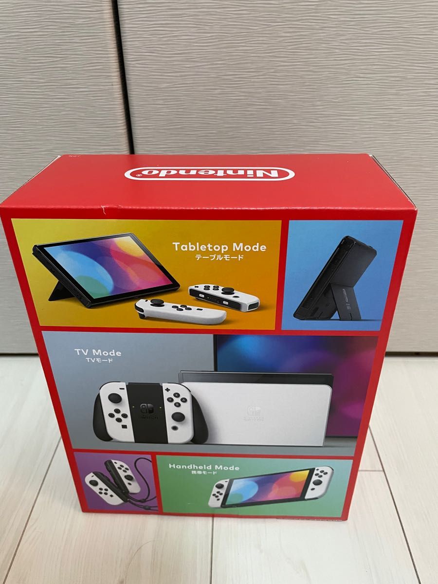 新品・未開封本体 有機ホワイト ニンテンドースイッチ