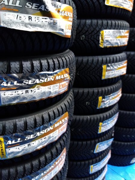 ALL SEASON MAXX AS-1　225/65R17 106H XL　４本　新品　未使用　ダンロップ 　オールシーズン　個人宅　配達OK　DUNLOP AS1_画像1