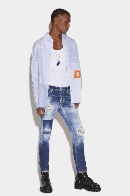 大幅値下げ 新品 10 6万 DSQUARED2 ディースクエアード デニム 大幅値下げ 新品 10 6万 DSQUARED2 ディースクエアード デニム