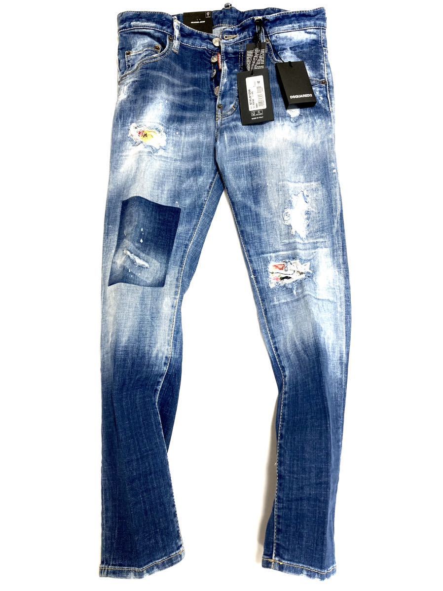 大幅値下げ 新品 10 6万 DSQUARED2 ディースクエアード デニム 大幅値下げ 新品 10 6万 DSQUARED2 ディースクエアード デニム