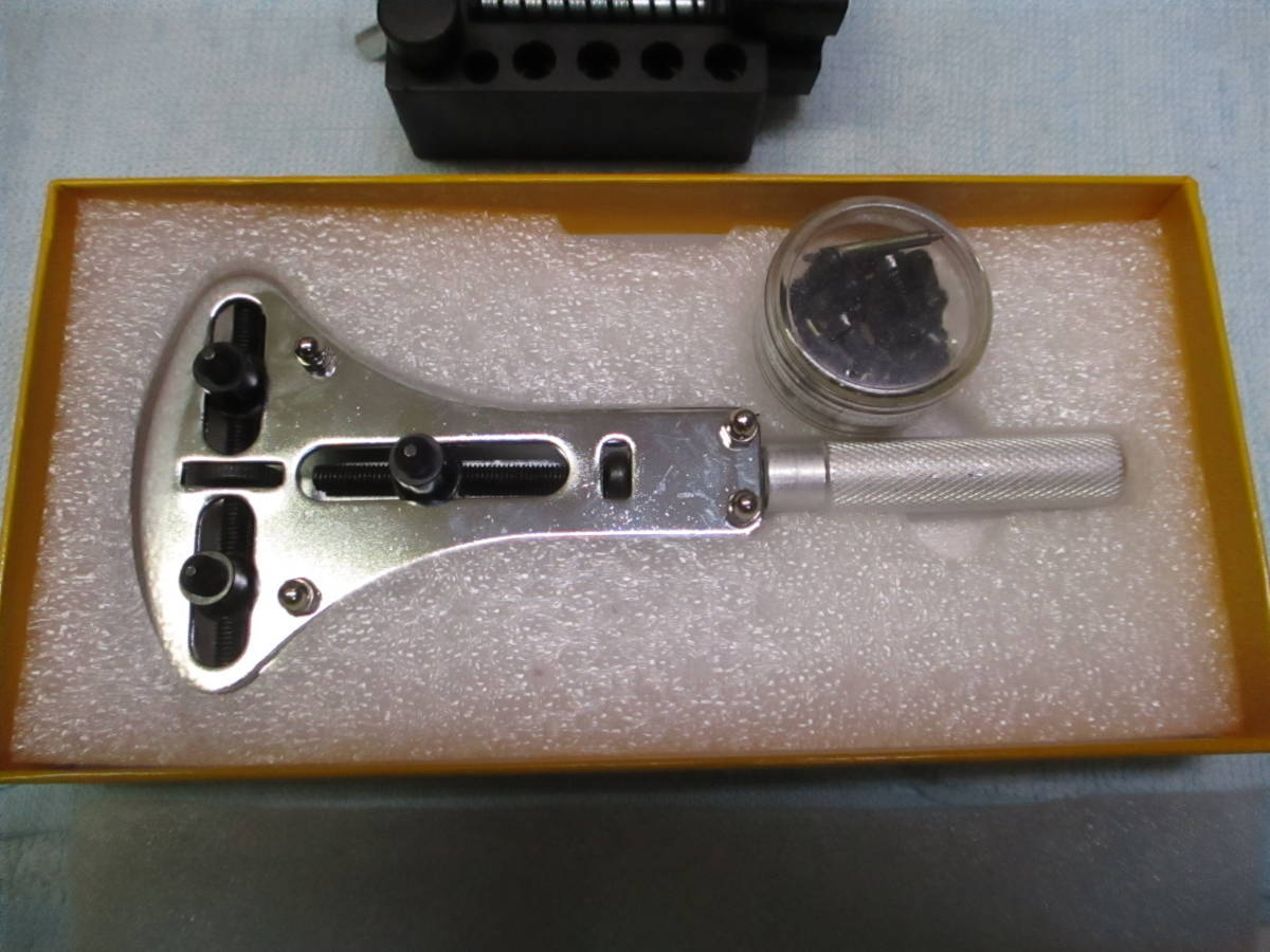  perhaps unused??*TANGSHI Universal open watch bezel remover opener SUREFIRE 6P G2 C2 etc. bezel ring remove *